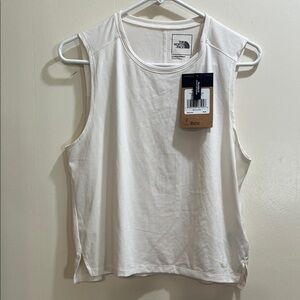 The North Face Women's Off-White Muscle Tee